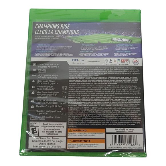 XBox One FIFA 19 Soccer Football Video Game  4K Ultra HD HDR EA Sports - Picture 2 of 8